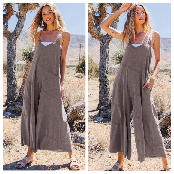 ✨LAST ONES✨Erin Boho Stunning Wide Leg Jumpsuit - Picture 3 of 4